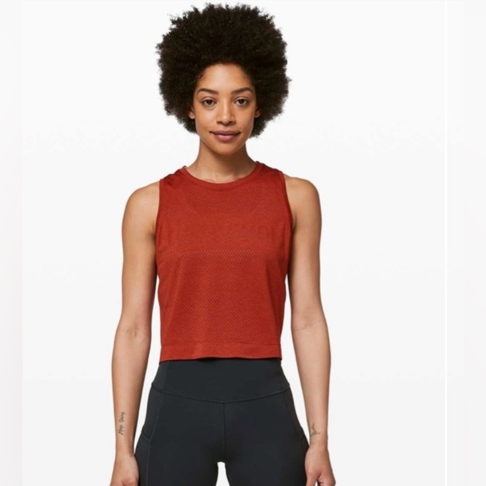 Lululemon Crop Muscle Tank